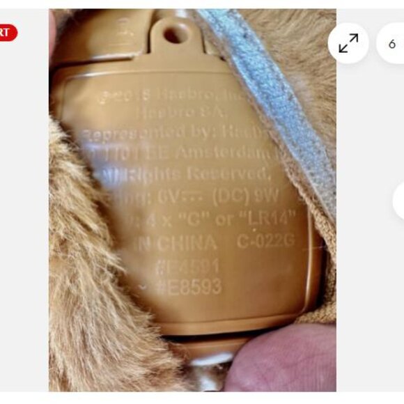 FurReal Friend Cubby The Curious Teddy Bear Interactive Plush Toy Hasbro Works - Picture 7 of 7